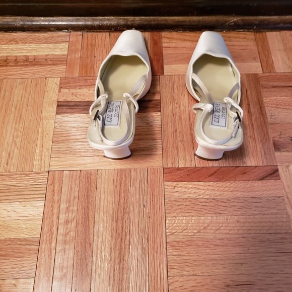 Liz Rene Silk Wedding Shoes - Picture 4 of 5